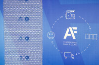 200m XL Luftpolstermatten Rolle, 600x300mm - 20µm HDPE - AF400