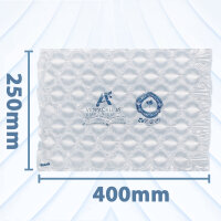 300m Luftpolstermatten Rolle, 400x250mm - 20µm HDPE...