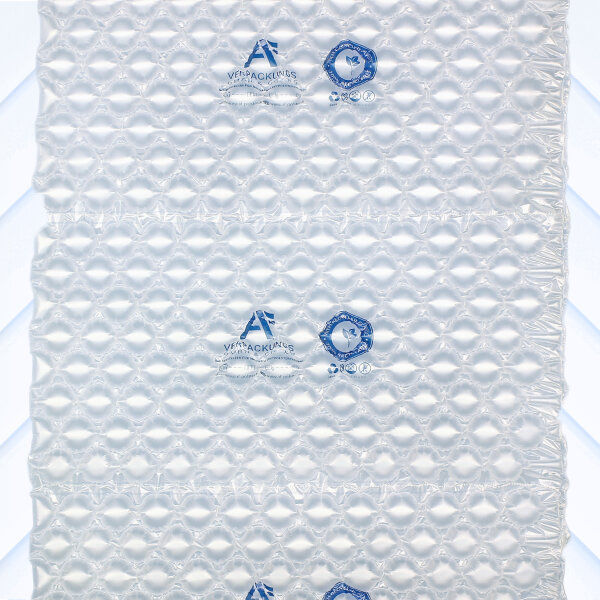 200m XL Luftpolstermatten Rolle, 600x300mm - 20µm HDPE - AF950X