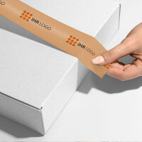 Bedrucktes Klebeband (PP) –  CMYK Druck, leise...