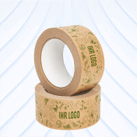 Papierklebeband bedruckt, braun, Kraftpapier 50mm x 50m,...