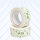 Papierklebeband bedruckt, weiß, Kraftpapier 50mm x 50m, 2-farbig