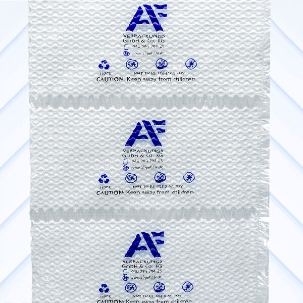 200m XL Luftpolsternoppen Rolle, 600x300mm - 15µm HDPE - AF980