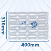 300m Luftpolsterröhren Rolle, 400x310mm - 20µm HDPE - AF980