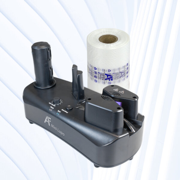 Mini Lupo 300 Starter Set 1: Luftpolstermaschine + Luftpolsterkissen-Rolle 200×100mm