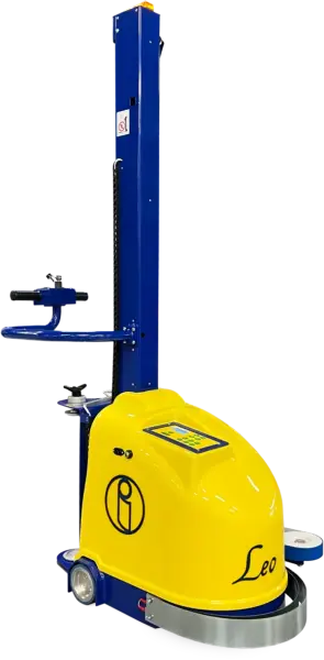 ROBOSPIR LEO Stretchroboter – Mobiler Palettenwickler (Einstiegsmodell)