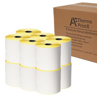 Versandetiketten 100×150 mm DHL/DPD/UPS/GLS – Thermo PrintX (500/Rolle)